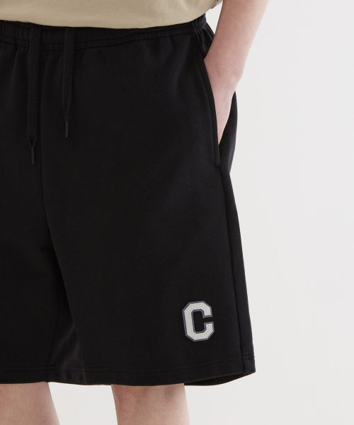 COVERNAT(カバーナット)の「レギュラーCロゴスウェットショーツブラック(その他パンツ・レディース・その他・MEDIUM/LARGE/X-LARGE/XX-LARGE/X-SMALL/SMALL)」の8枚目の写真