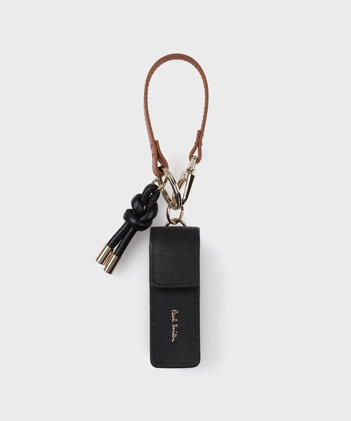 ポールスミス　ブラック　バックチャーム　小物入れ ポールスミス ケース ミニケース ストラップ バッグチャーム 小物入れ