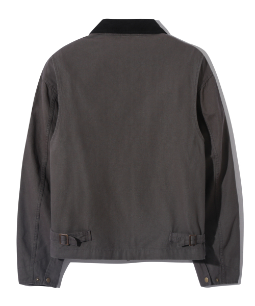 BASEMOMENT(ベースモーメント)の「プリーツダイングワークジャケットセージグレー(その他アウター・メンズ・その他・MEDIUM/LARGE)」の2枚目の写真