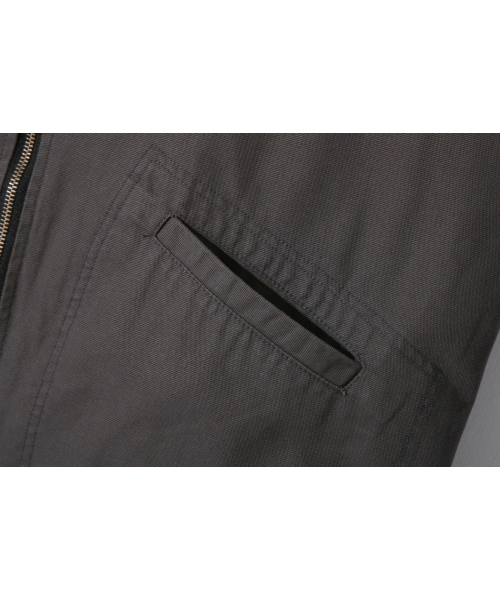 BASEMOMENT(ベースモーメント)の「プリーツダイングワークジャケットセージグレー(その他アウター・メンズ・その他・MEDIUM/LARGE)」の5枚目の写真