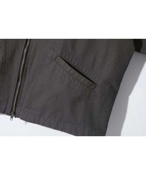 BASEMOMENT(ベースモーメント)の「プリーツダイングワークジャケットセージグレー(その他アウター・メンズ・その他・MEDIUM/LARGE)」の6枚目の写真