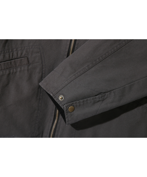 BASEMOMENT(ベースモーメント)の「プリーツダイングワークジャケットセージグレー(その他アウター・メンズ・その他・MEDIUM/LARGE)」の7枚目の写真