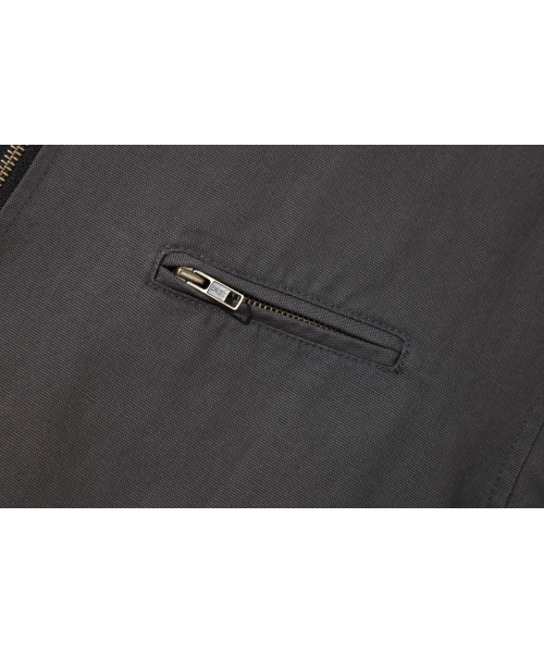 BASEMOMENT(ベースモーメント)の「プリーツダイングワークジャケットセージグレー(その他アウター・メンズ・その他・MEDIUM/LARGE)」の13枚目の写真