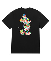 HUF(�n�t)��DISNEY | HUF MICKEY WORLD TOUR SILHOUETTE TEE(T�V���c/�J�b�g�\�[)