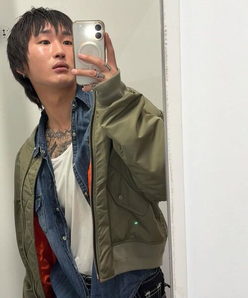 ROLLINGSTUDIOS(ローリングスタジオ)の「MA-1 BOMBER JACKET BLACK(ブルゾン・メンズ・その他・SMALL/MEDIUM/X-LARGE)」の3枚目の写真