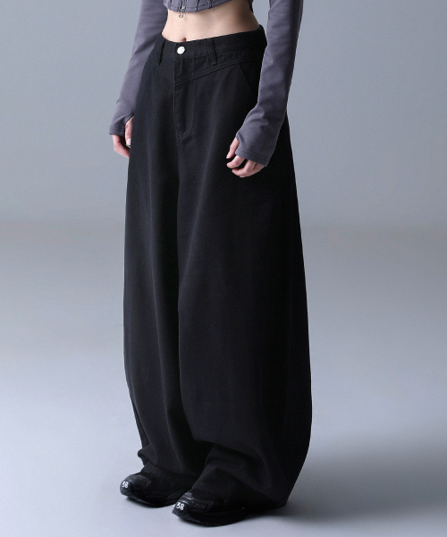 ZENDUST(ジェンダスト)の「Rothen Wide Denim Pants VINTAGE BLUE(デニムパンツ・レディース・ブルー・X-SMALL/SMALL/MEDIUM/LARGE/XX-SMALL)」の9枚目の写真