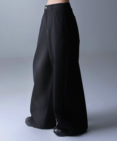 ZENDUST(ジェンダスト)の「Rothen Wide Denim Pants VINTAGE BLUE(デニムパンツ・レディース・ブルー・X-SMALL/SMALL/MEDIUM/LARGE/XX-SMALL)」の10枚目の写真