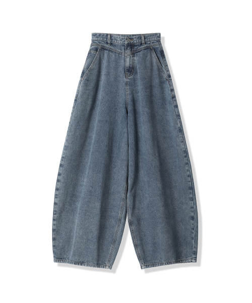 ZENDUST(ジェンダスト)の「Rothen Wide Denim Pants VINTAGE BLUE(デニムパンツ・レディース・ブルー・X-SMALL/SMALL/MEDIUM/LARGE/XX-SMALL)」の13枚目の写真