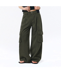 BTB :  THE CLASSIC CARGO JEANS [STONE KHAKI]
