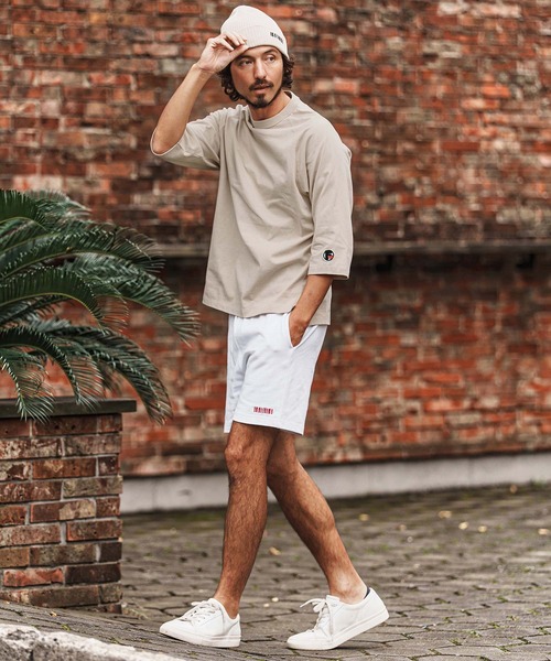 felkod(フィルコッド)の「mlt5515-F Patch Cut sew ラグランスリーブTシャツ(F26S270)(Tシャツ/カットソー・メンズ・ホワイト/ブラック/サンドベージュ・S/M/L/XL)」の13枚目の写真