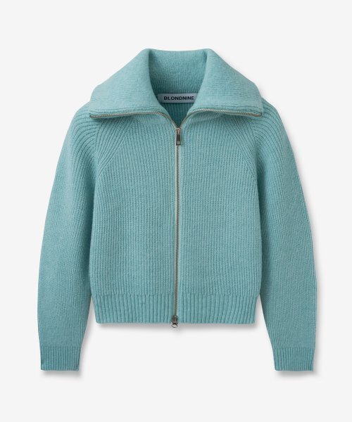 BLOND9(ブロンドナイン)の「ボリュームレグランニット集業_ミント(ニット/セーター・レディース・その他・MEDIUM/SMALL)」の1枚目の写真