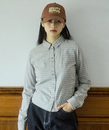 W DOUBLE BUTTON SHIRT [LIGHT GRAY]