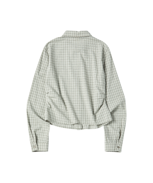 COMONINOZ（コモニノズ）の「W DOUBLE BUTTON SHIRT [LIGHT GRAY]（シャツ/ブラウス・レディース・ライトグレー・FREE）」の3枚目の写真