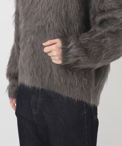 habi ファーニット セール】habi ファープルオーバー（ニット/セーター）｜SLOBE IENA