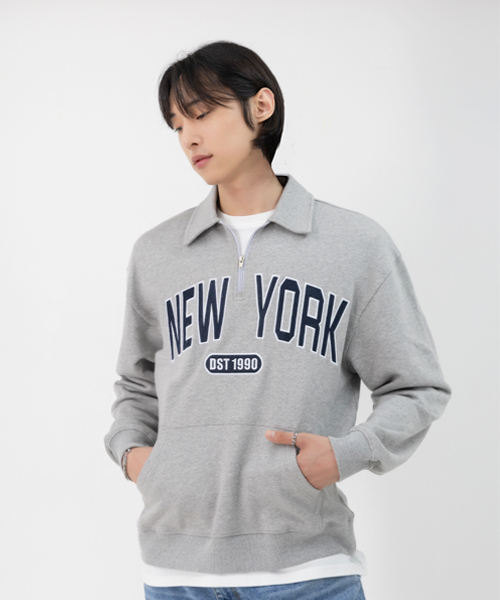 CRISCELO(クリスチェロ)の「ニューヨークオールドスクール_グレー(スウェット・メンズ・その他・LARGE/SMALL)」の1枚目の写真