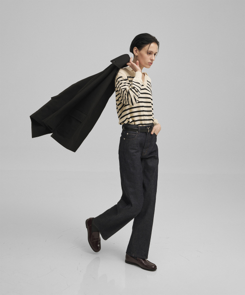 ANOTHER OFFICE WOMEN(アナザー オフィス ウーマン)の「w. Heritage Kuroki Denim Pants (Indigo)(デニムパンツ・レディース・その他・36/34)」の5枚目の写真