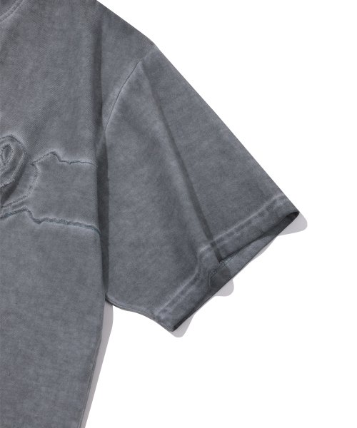 EPISODE UNTITLED（エピソードアンタイトルド）の「LUNA WASHED SIGNATURE APPLIQUE T-SHIRT_BLUE GREY（Tシャツ/カットソー・レディース・その他・2/3）」の5枚目の写真