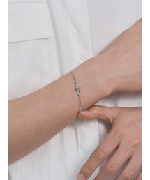 HAWHA（ハワ）の「Knot Slim Chain Bracelet（ブレスレット）」