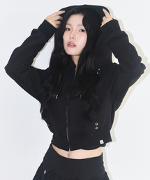 ILLIGO（イリゴ）の「Studded Hoodie Black（パーカー）」