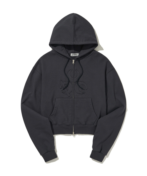 DAUSPICE(ディーオスピス)の「(DUC) Symbol Hoodie Zip-up Vintage Black(パーカー・レディース・ブラック・MEDIUM/LARGE/X-LARGE)」の18枚目の写真