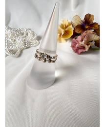 【marumusubi】Crystal ring(MA)