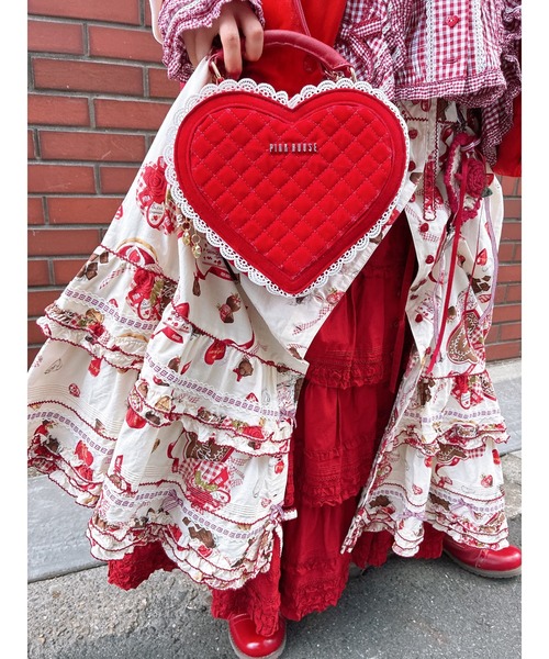 PINK HOUSE（ピンクハウス）の「ねこの顔ぐるみファーバッグ