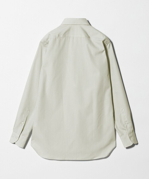 UNITED ARROWS（ユナイテッドアローズ）の「イージーケア AG キャンディーストライプ セミワイドカラーシャツ ー抗菌防臭ー（シャツ/ブラウス・メンズ・ライム・41cm/39cm/38cm/40cm）」の3枚目の写真