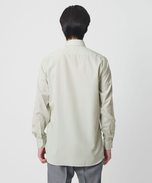 UNITED ARROWS（ユナイテッドアローズ）の「イージーケア AG キャンディーストライプ セミワイドカラーシャツ ー抗菌防臭ー（シャツ/ブラウス・メンズ・ライム・41cm/39cm/38cm/40cm）」の17枚目の写真