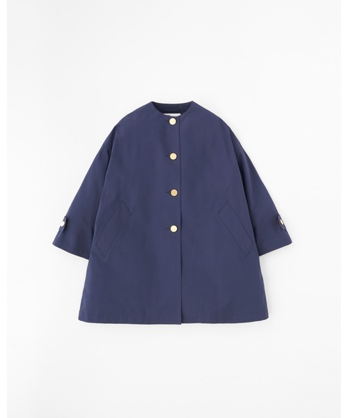 Traditional Weatherwear（トラディショナルウェザーウェア）の「MALTON N/C（ステンカラーコート・レディース・ベージュ系その他/ブルー系その他7・32/30/34）」の2枚目の写真