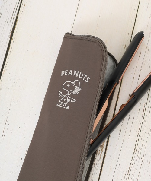 SNOOPY スヌーピー ヘアアイロンケース 耐熱（その他ヘアアクセサリー