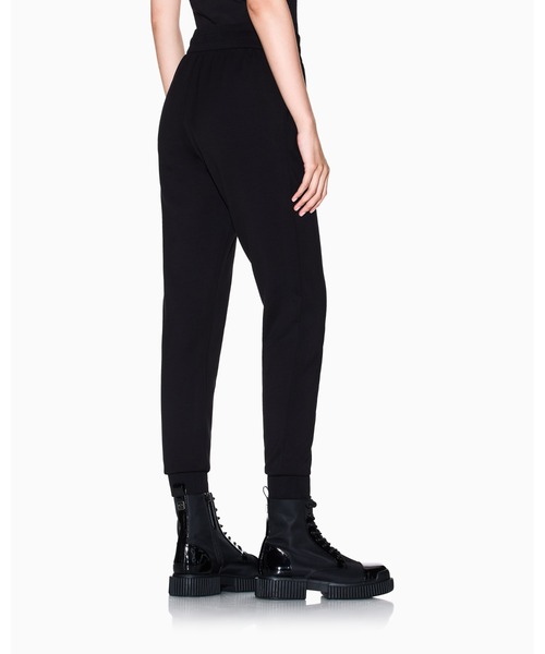 ARMANI EXCHANGE(アルマーニエクスチェンジ)の「【A|X アルマーニ エクスチェンジ】<CHINESE NEW YEAR CAPSULE>ホースデザイン スウェットジョガーパンツ(スウェットパンツ・レディース・ブラック・LARGE/SMALL/MEDIUM/X-SMALL)」の2枚目の写真