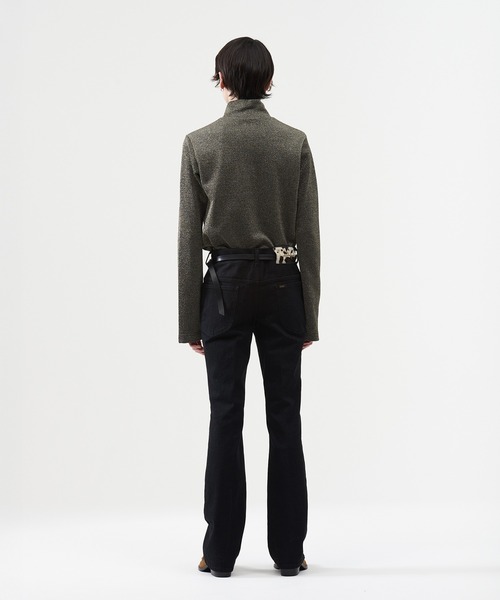 BED J.W. FORD(ベッドフォード)の「Skinny Denim Pants(デニムパンツ・メンズ・ブラック・0/1)」の5枚目の写真