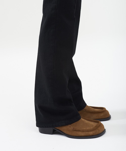 BED J.W. FORD(ベッドフォード)の「Skinny Denim Pants(デニムパンツ・メンズ・ブラック・0/1)」の3枚目の写真