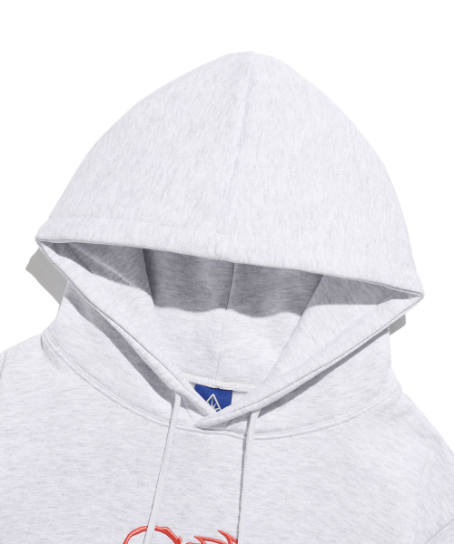 ISTKUNST(イストクンスト)の「THUNDER BEAR HOODIE_LIGHT GREY(IK2DFMM401A)(パーカー・レディース・その他・S/M/L)」の3枚目の写真
