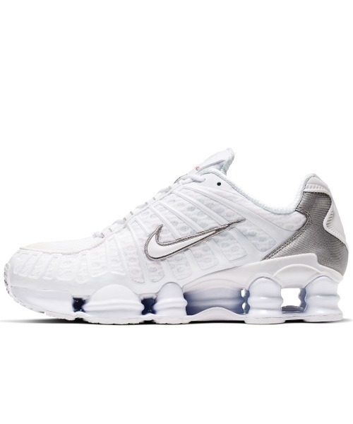 NIKE(ナイキ)の「NIKE Shox TL(ナイキ ショックス TL)(スニーカー・メンズ・ホワイト系・26cm/26.5cm/27cm/27.5cm/28cm/28.5cm/29cm/25.5cm)」の3枚目の写真