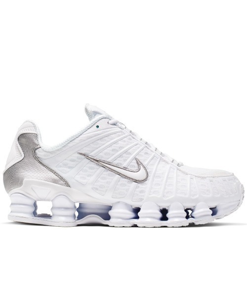 NIKE(ナイキ)の「NIKE Shox TL(ナイキ ショックス TL)(スニーカー・メンズ・ホワイト系・26cm/26.5cm/27cm/27.5cm/28cm/28.5cm/29cm/25.5cm)」の4枚目の写真