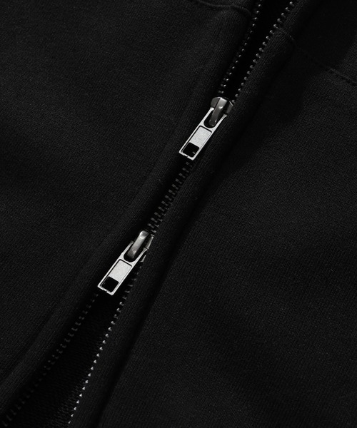 THRASHER（スラッシャー）の「【THRASHER/スラッシャー】裏毛 ロゴデザイン ジップアップパーカー※Sサイズのみショート丈デザイン※（パーカー・メンズ・ブラック系3/ピンク/アッシュグレー/ブラック系2/ブラック系1・XL/L/M/S-Short）」の13枚目の写真