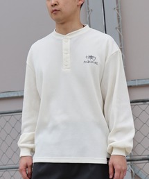26ss SOSHIOTUKI ヘンリーネックサーマルロンT ソウシオオツキ サーマル 長袖 ヘンリーネック」に該当するファッション通販 - ZOZOTOWN