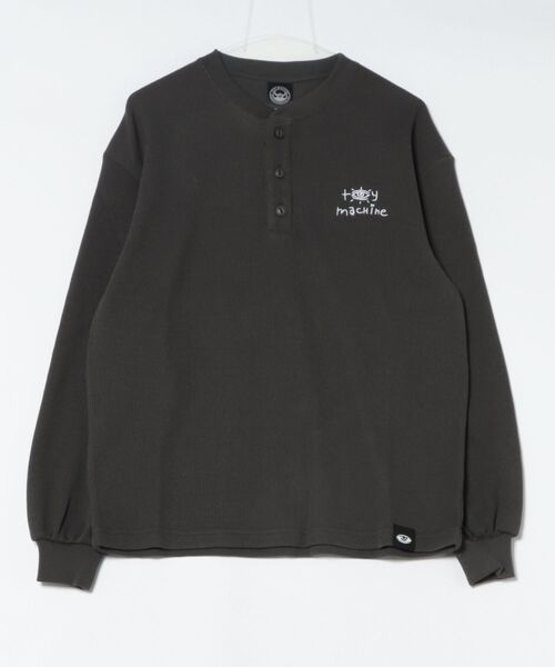 TOY MACHINE(トイ マシーン)の「TOY MACHINE/トイマシーン 長袖 Tシャツ ロンT サーマル ヘンリーネック MTMPGLT4(Tシャツ/カットソー・メンズ・オフホワイト/チャコールグレー・M/L/XL)」の18枚目の写真
