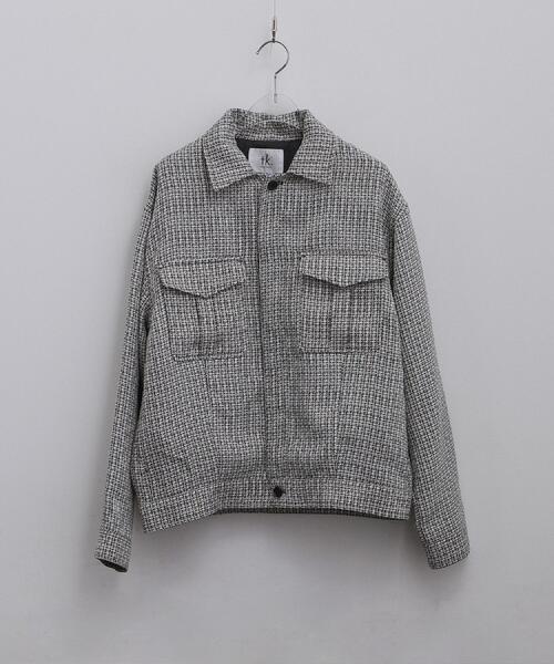 tk.TAKEO KIKUCHI（ティーケータケオキクチ）の「オフィサージャケット（ブルゾン・メンズ・ブラック/グレー系3・03/02）」の22枚目の写真