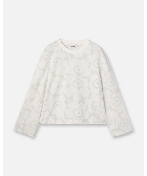 marimekko（マリメッコ）の「Valkea Unikko / shirt（Tシャツ/カットソー・レディース・ホワイト・XX-SMALL/X-SMALL/SMALL/MEDIUM/LARGE）」の5枚目の写真