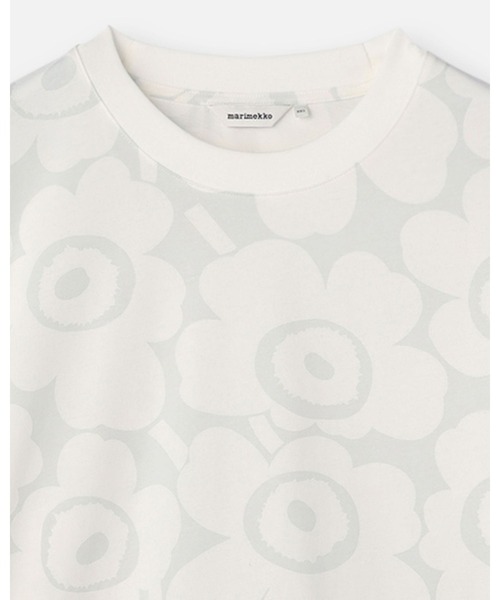 marimekko（マリメッコ）の「Valkea Unikko / shirt（Tシャツ/カットソー・レディース・ホワイト・XX-SMALL/X-SMALL/SMALL/MEDIUM/LARGE）」の7枚目の写真