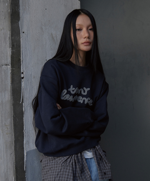 TONY LAWRENCE(トニーローレンス)の「ロゴブークル刺繍スウェットネイビー(スウェット・レディース・その他・LARGE/MEDIUM/SMALL)」の7枚目の写真