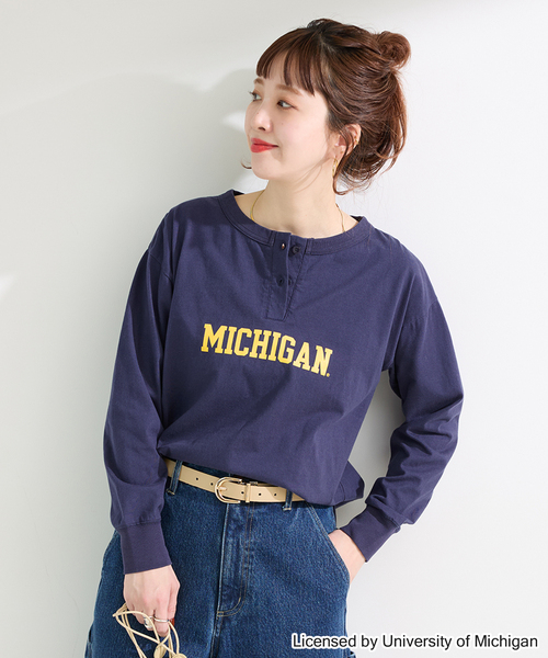 GOOD ROCK SPEED(グッドロックスピード)の「GOOD ROCK SPEED / グッドロックスピード Henley LS shirts(Tシャツ/カットソー・レディース・レッド/ネイビー/ライトグレー・FREE)」の16枚目の写真