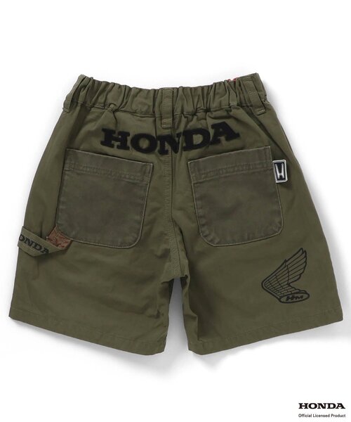 F.O.KIDS(エフオーキッズ)の「HONDAコラボハーフパンツ(その他パンツ・キッズ・ベージュ/ブラック/カーキ・80/90/100/110/120/130/140/150)」の5枚目の写真