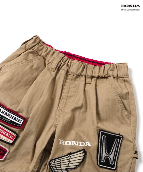 F.O.KIDS(エフオーキッズ)の「HONDAコラボハーフパンツ(その他パンツ・キッズ・ベージュ/ブラック/カーキ・80/90/100/110/120/130/140/150)」の11枚目の写真