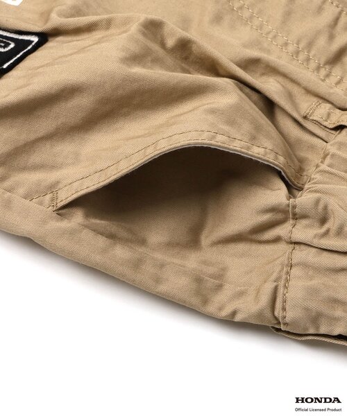 F.O.KIDS(エフオーキッズ)の「HONDAコラボハーフパンツ(その他パンツ・キッズ・ベージュ/ブラック/カーキ・80/90/100/110/120/130/140/150)」の12枚目の写真