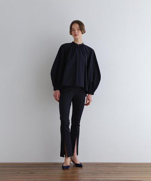 LE PHIL（ルフィル）の「◆ハイストレッチフロントスリットパンツ（その他パンツ・レディース・ブラック/ネイビー・2/0/1/00）」の12枚目の写真