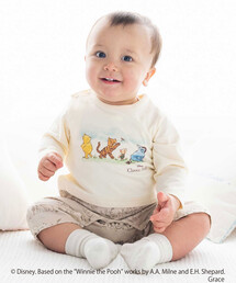 fillot de bebe reduction | 【お揃い】【クラシックプー】カバーオール(70~80cm)(ロンパース)