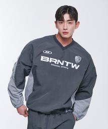BRNTW VENTILATION NYLON TOP [CHARCOAL]
